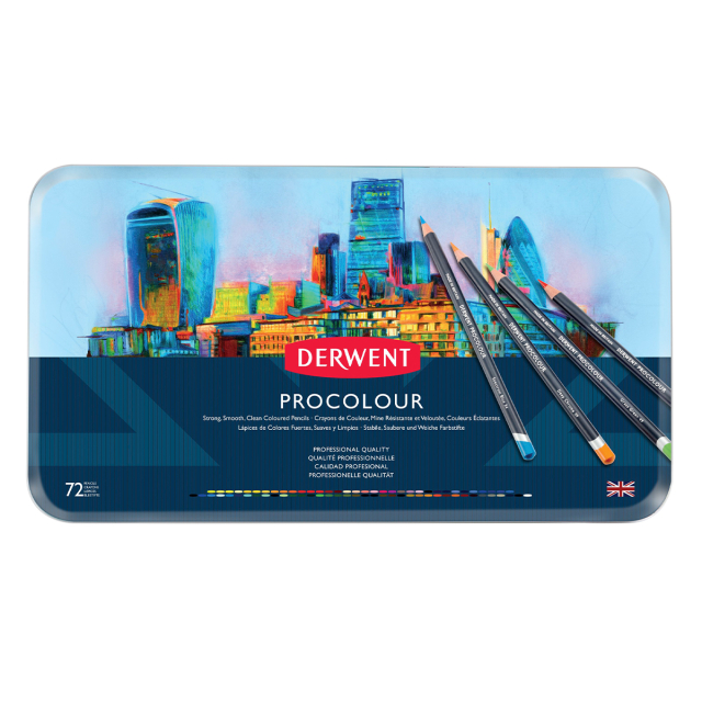 Procolour Kleurpotloden 72-set
