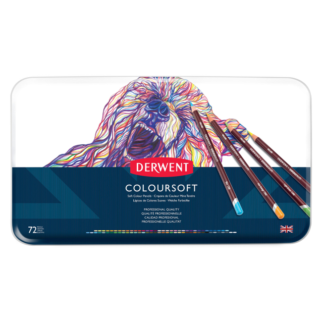 Coloursoft Kleurpotloden 72-set