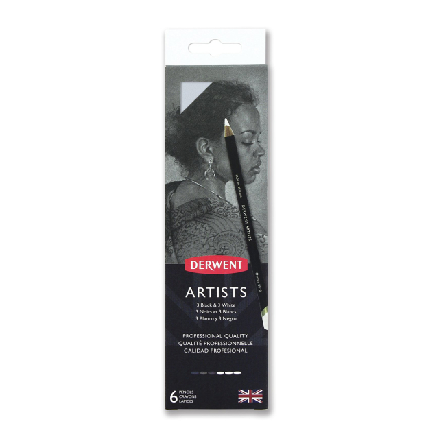 Artists Black & White 6-set