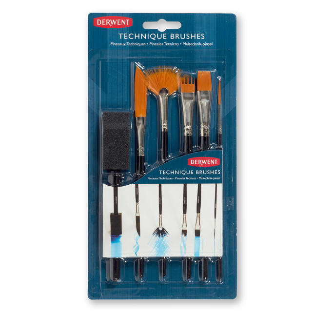 Technische penselen 6-set