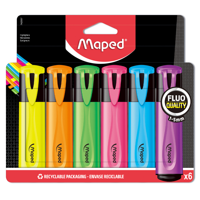 Highlighters 6-pack
