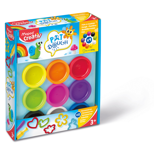 Kley met modelleergereedschap 9-pack