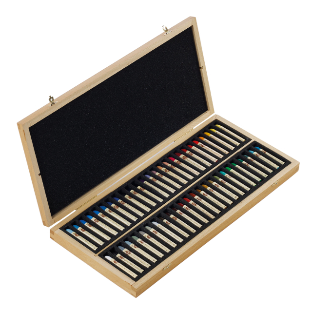 Oliepastel 5ml 50-set Houten doos