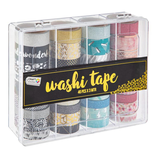 Washi Tape in Opbergbak, 40st. #2