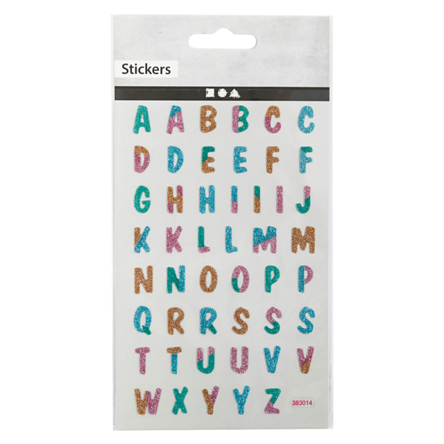 Stickers Letters 1 vel