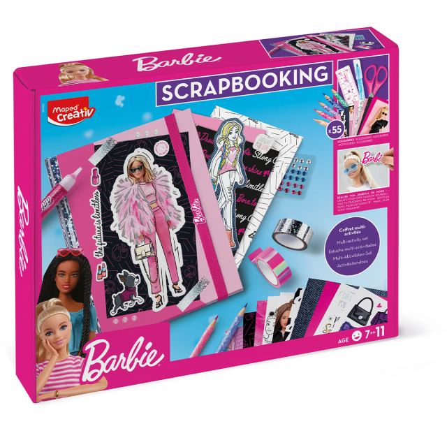Barbie Scrapbooking Giftset 55 delen