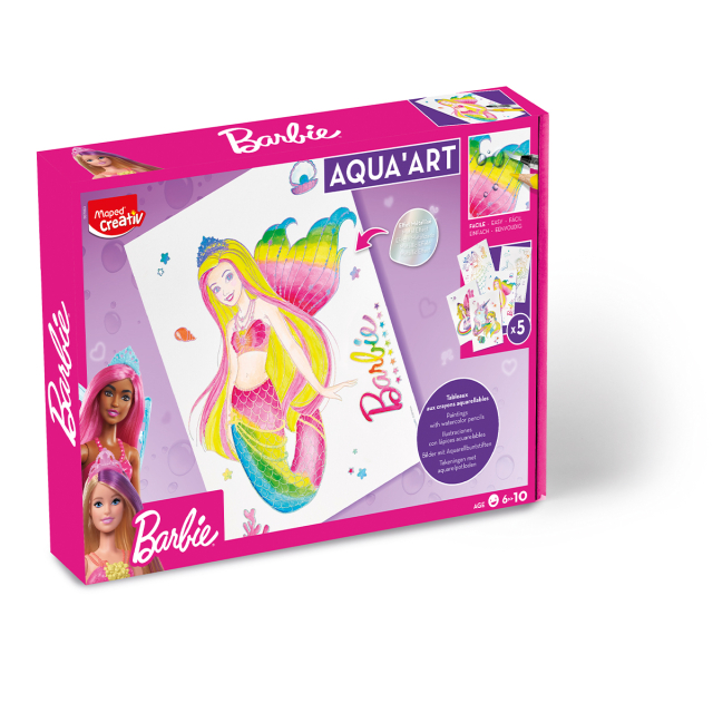 Barbie Aqua art 25 delen