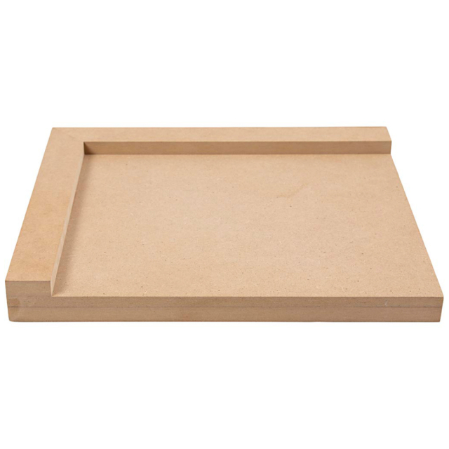 Houten linoleumhouder 25 x 30 cm