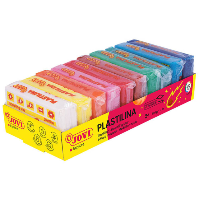 Plastilina Kleiset 10 Stuk 50 g