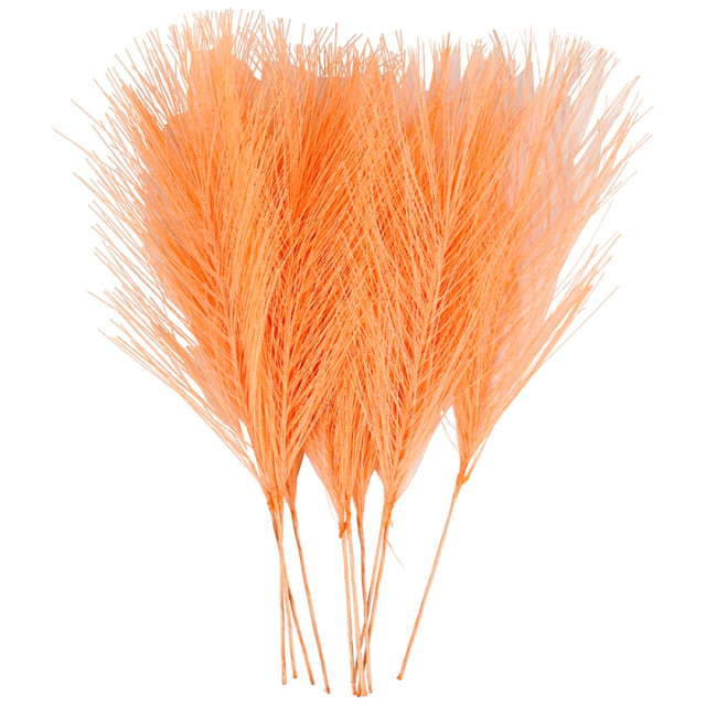 Kunstmatige veren 10-pack Oranje