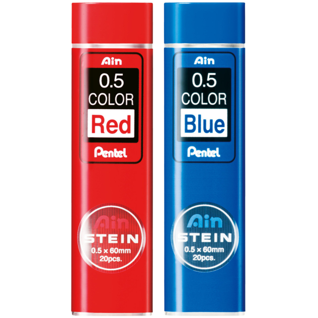 AIN Vulpotloodvullingen Gekleurd 0,5 20-pack