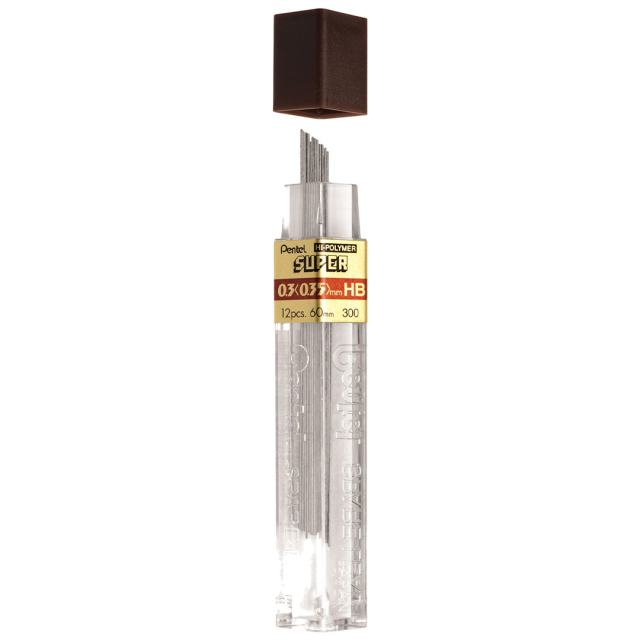 Hi-Polymer Vulpotloodvullingen 0,3 12-pack