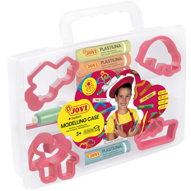 Plastilina Boetseerklei Knutseldoos 20 stuks