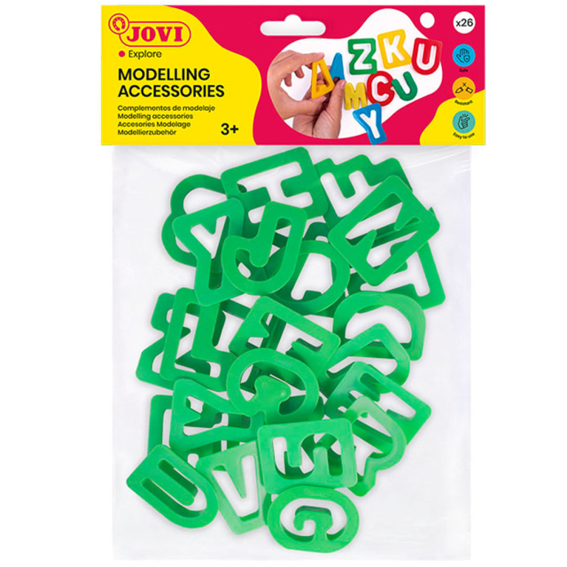 Kleivormen Letters 26-pak (3 jaar+)