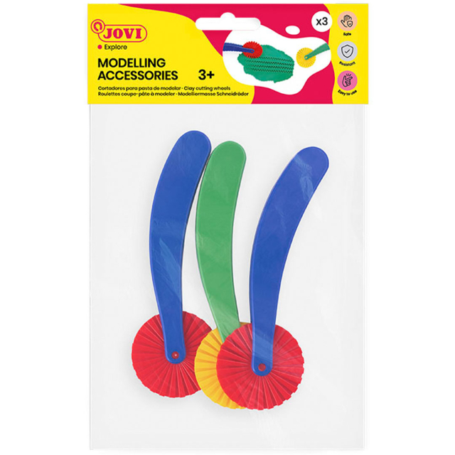 Snijder voor boetseerklei 3-pack (3 jaar+)