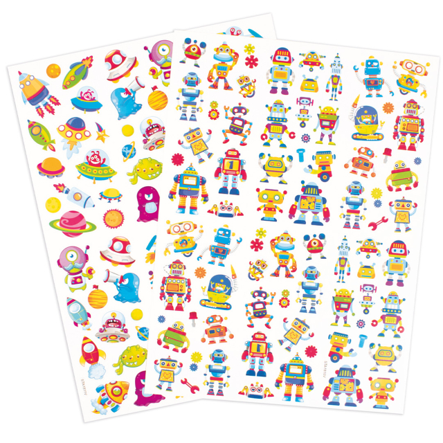 Stickers Ruimte 2 vel