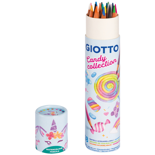 Candy Collection Stilnovo Aquarelpotloden 18 set