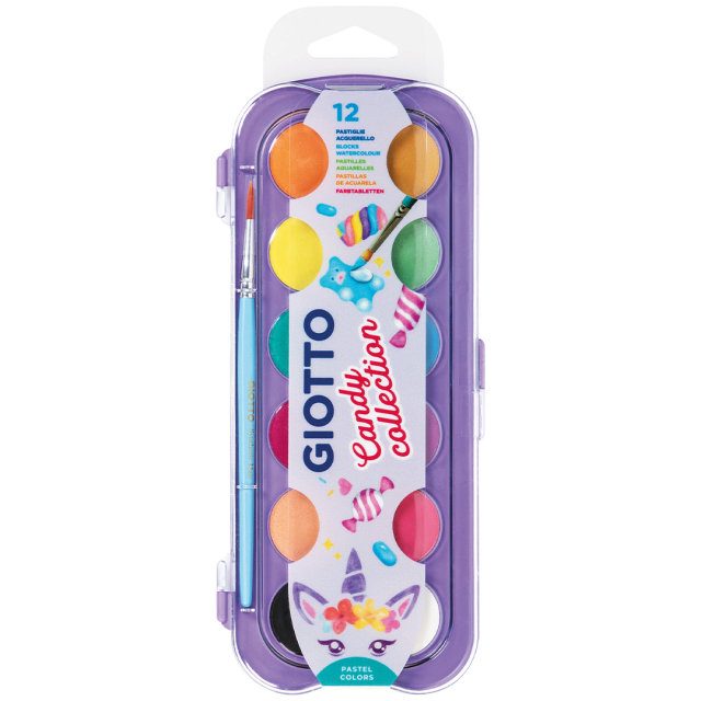 Candy Collection Acquerelli Aquarelverf 12-set