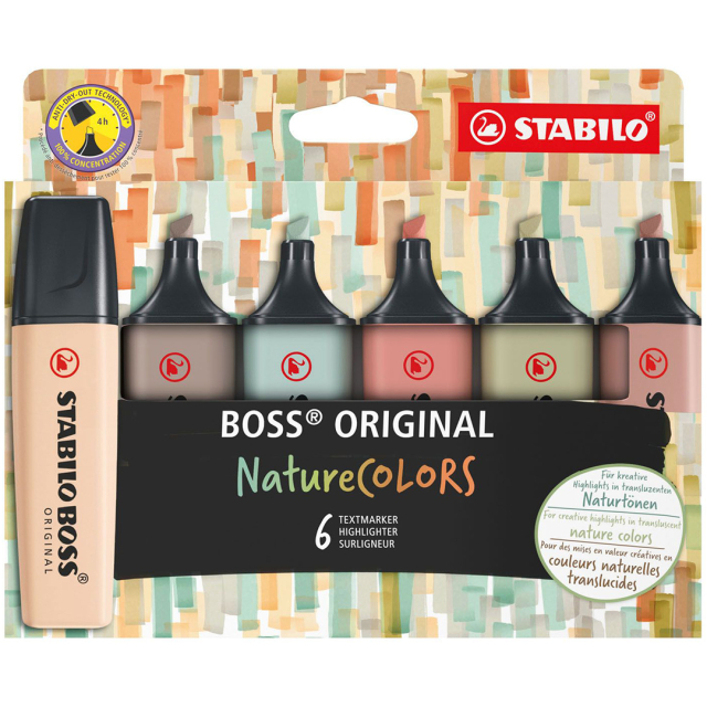Boss Nature Colors 6 stuks
