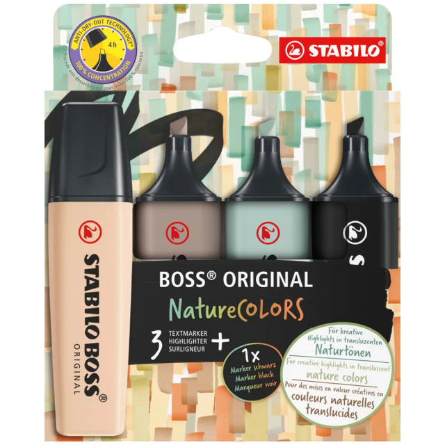 Boss Nature Colors 4 stuks No.2