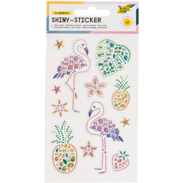 Diamantsticker Flamingo 1 Vel