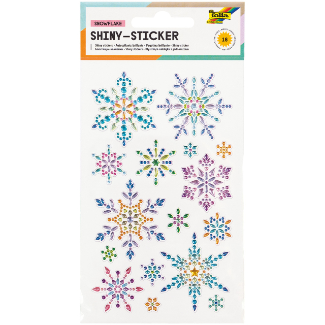 Diamantsticker Sneeuwvlok 1 Vel