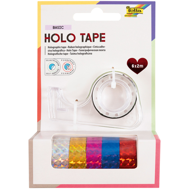 Kleurwisselende tape Basic 6-pack