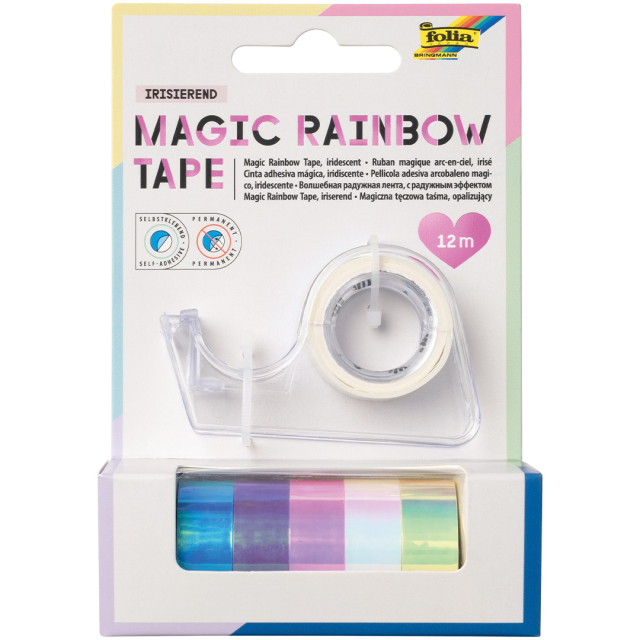 Magic Rainbow kleurwisselende tape 6 stuks