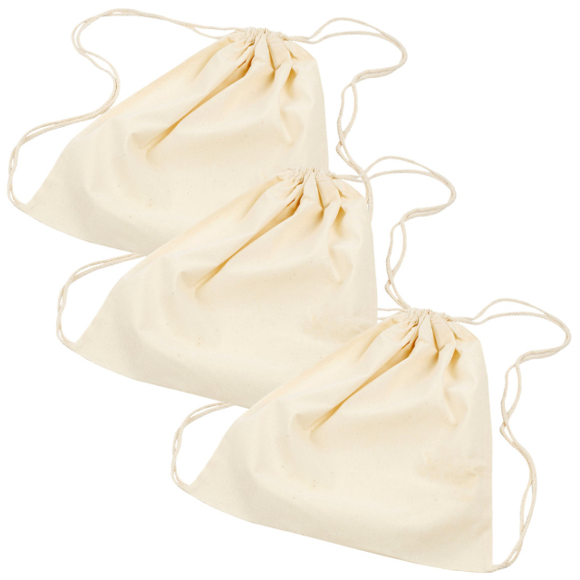 DIY Gympa tasje 3-pack 100% Katoen