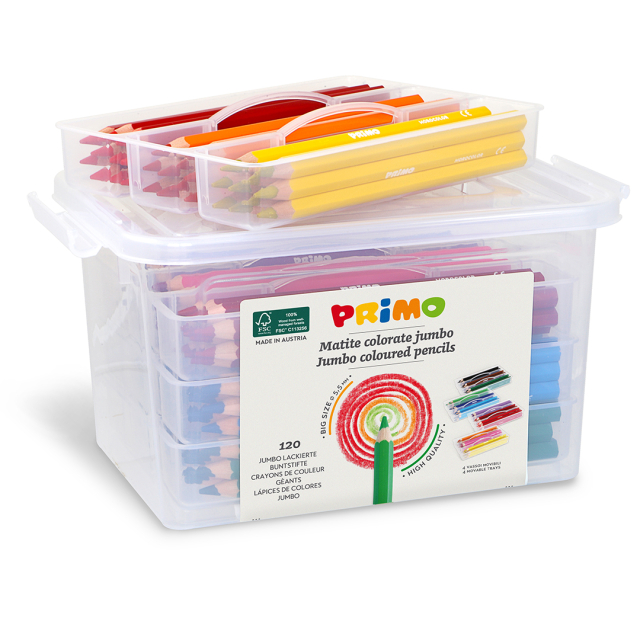 Jumbo Kleurpotloden School 120-pack