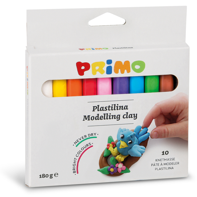 Plastelina Modelling clay 10-pack 18 g