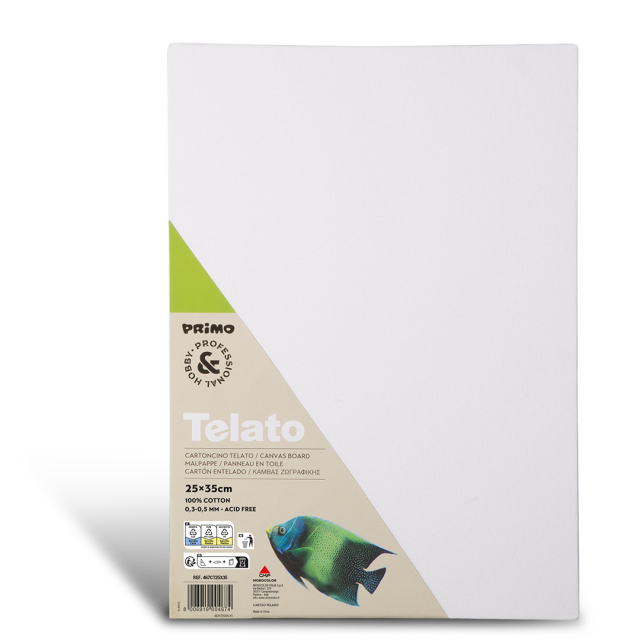 Canvas board Katoen 25x35 cm
