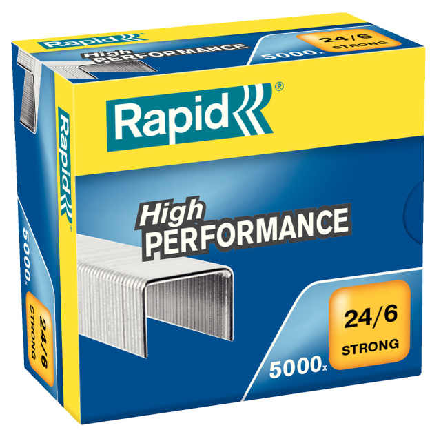 Nietjes Strong 24/6 verzinkt 5000 stuks