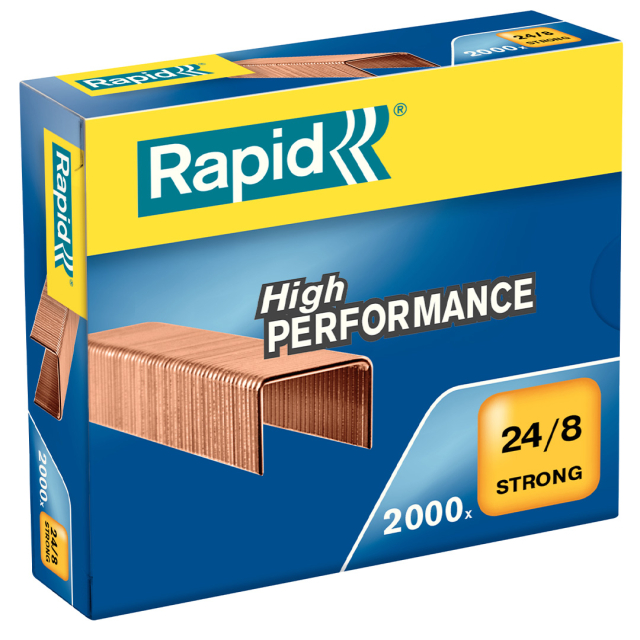 Nietjes Strong 24/8 koper 2000 stuks