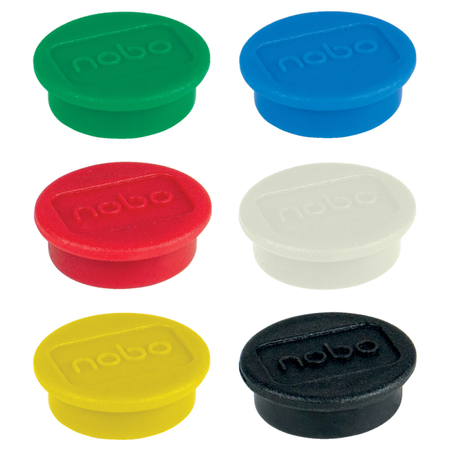 Magneetjes 13 mm 10-pack