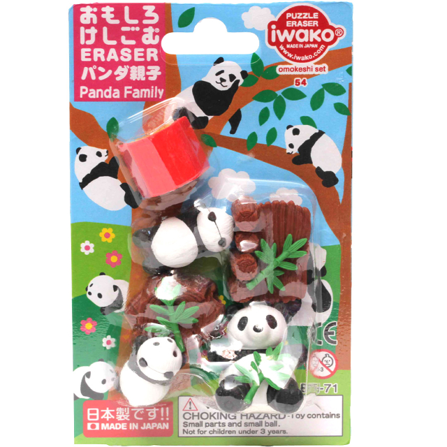 Puzzelgummen Panda