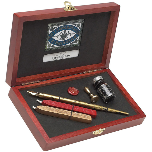 Victoriana Kalligrafieset Writing & Sealing