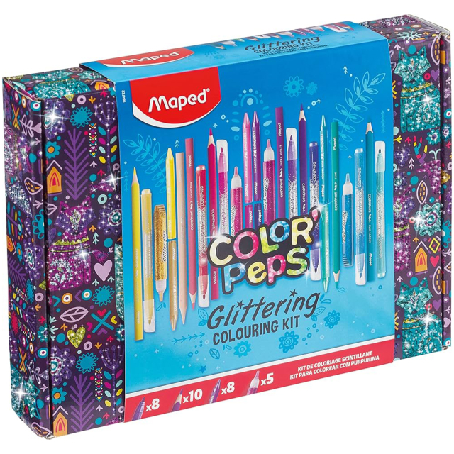 Color'Peps Glitterkleurset 31 stuks