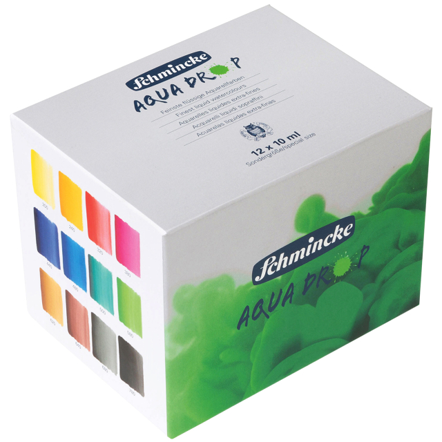 Aqua Drop Vloeibare aquarel 12x10 ml