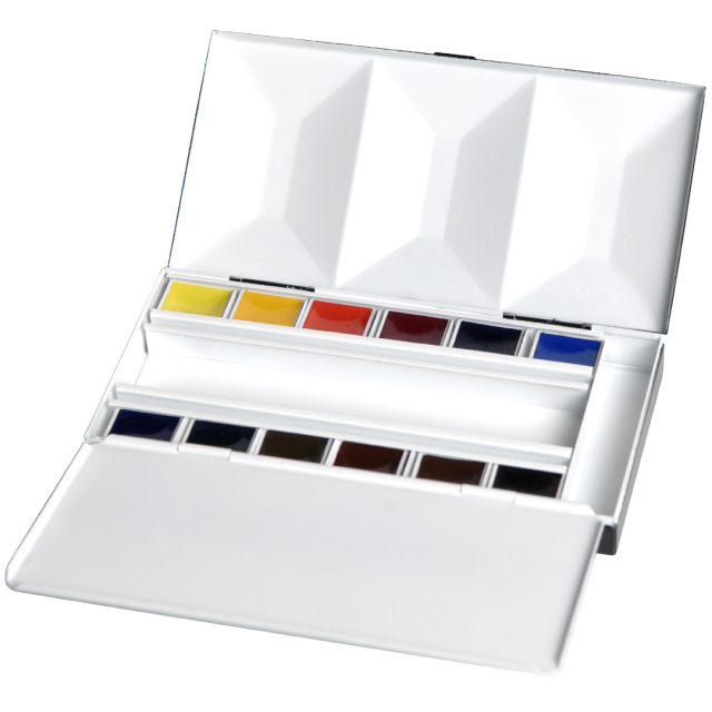 Aquarell Bijou 12-set half pan