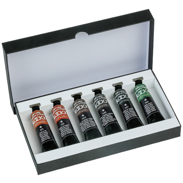 Olieverf Assortment 6x20 ml Natural Earth Colours