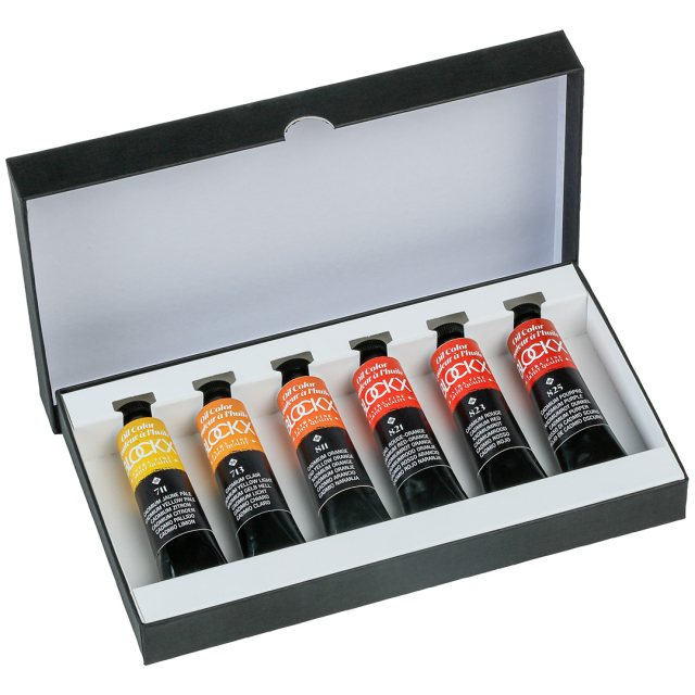 Olieverf Assortment 6x20 ml Cadmiums