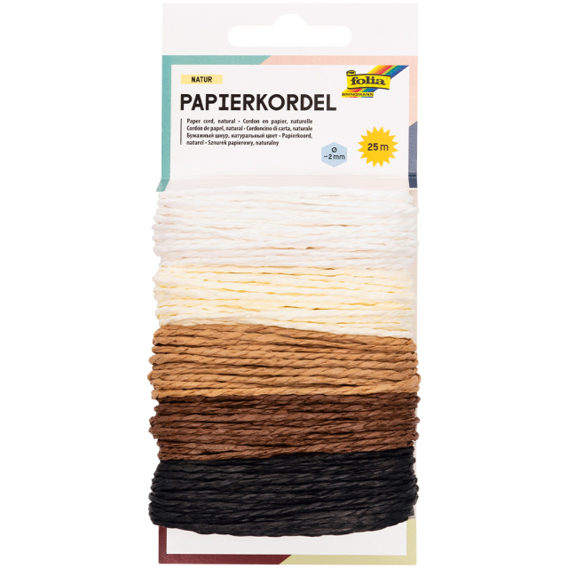 Papieren Touw Natuur 20 m