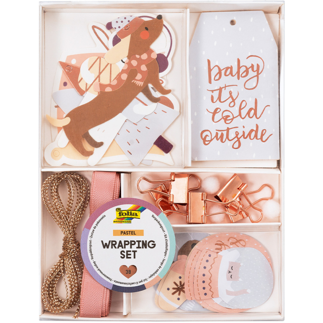 Inpakset Pastel 38-set