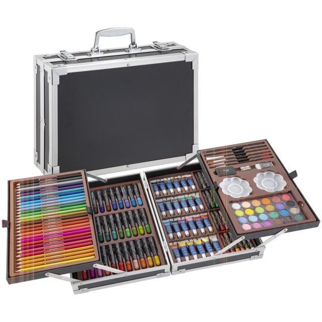 Verfdoos Mixed media 145-set Metalen doos