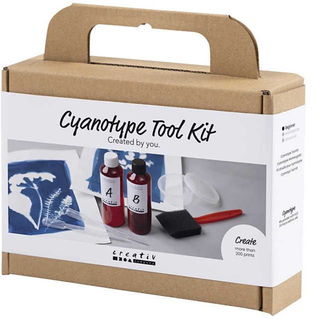Mini DIY-kit Cyanotype Maak je eigen cyanotype afdrukken