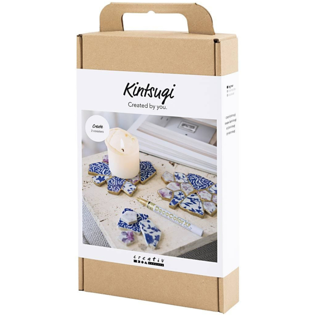 DIY Kintsugi Reparationssæt Onderzetter