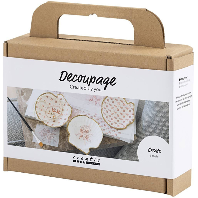 DIY Découpage-kit Zeeschelpen