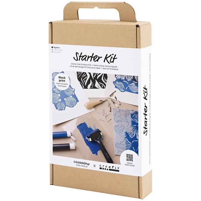 Ontdek Linosnedruk Starter Kit 12 delen