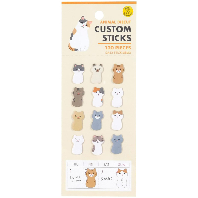 Stickers Cats 120-pack